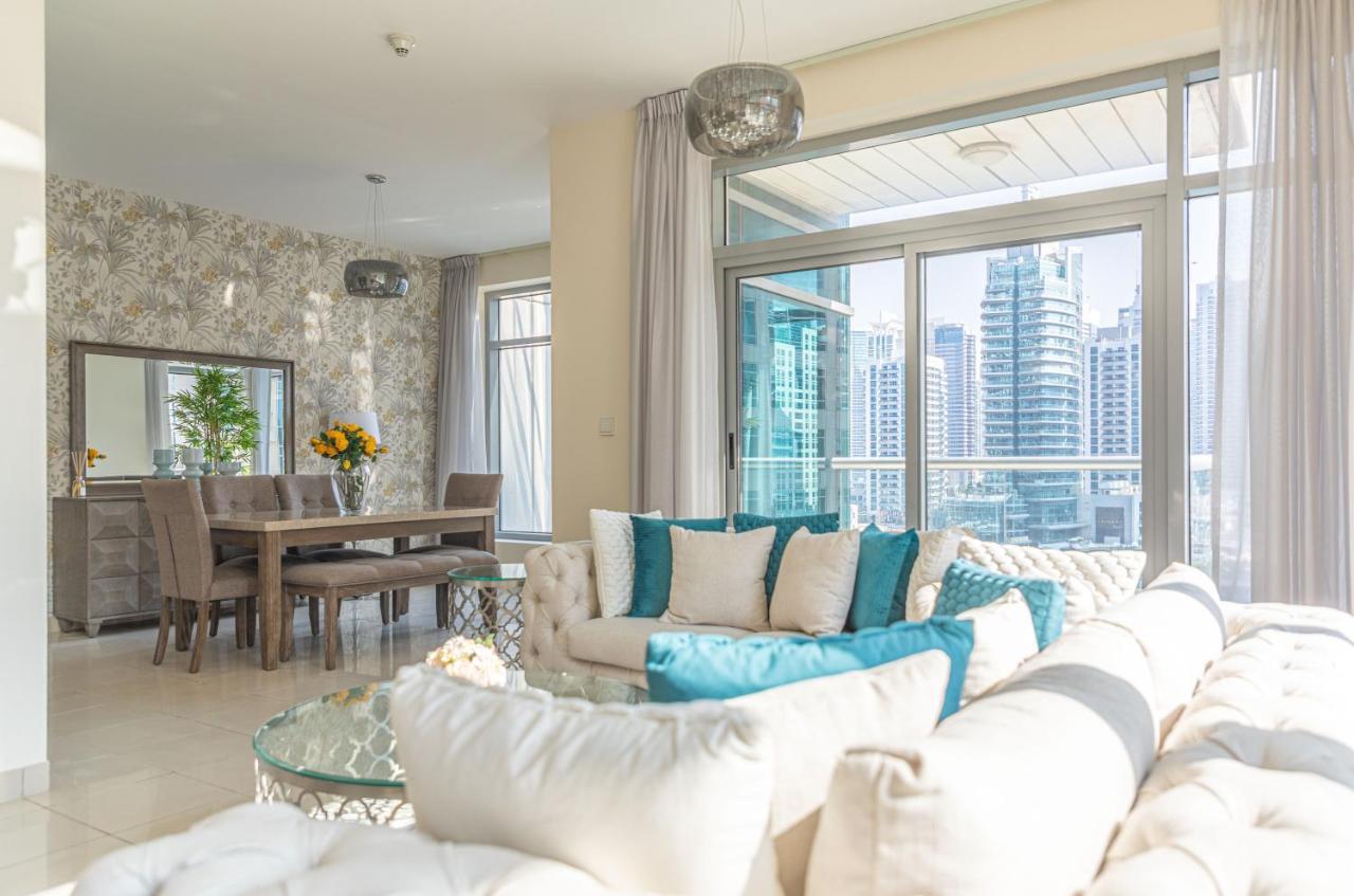 Nasma Luxury Stays - Pastel-Colored Apt With Jaw-Dropping Marina Views Dubai Ngoại thất bức ảnh