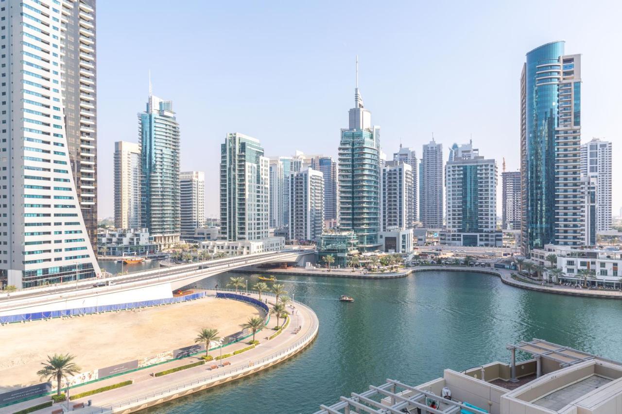 Nasma Luxury Stays - Pastel-Colored Apt With Jaw-Dropping Marina Views Dubai Ngoại thất bức ảnh